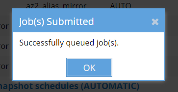 Job Submission Success