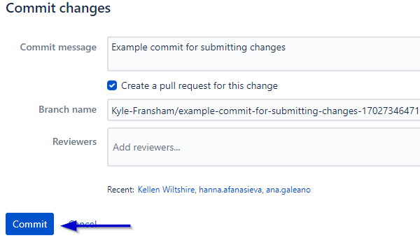 Commit PR