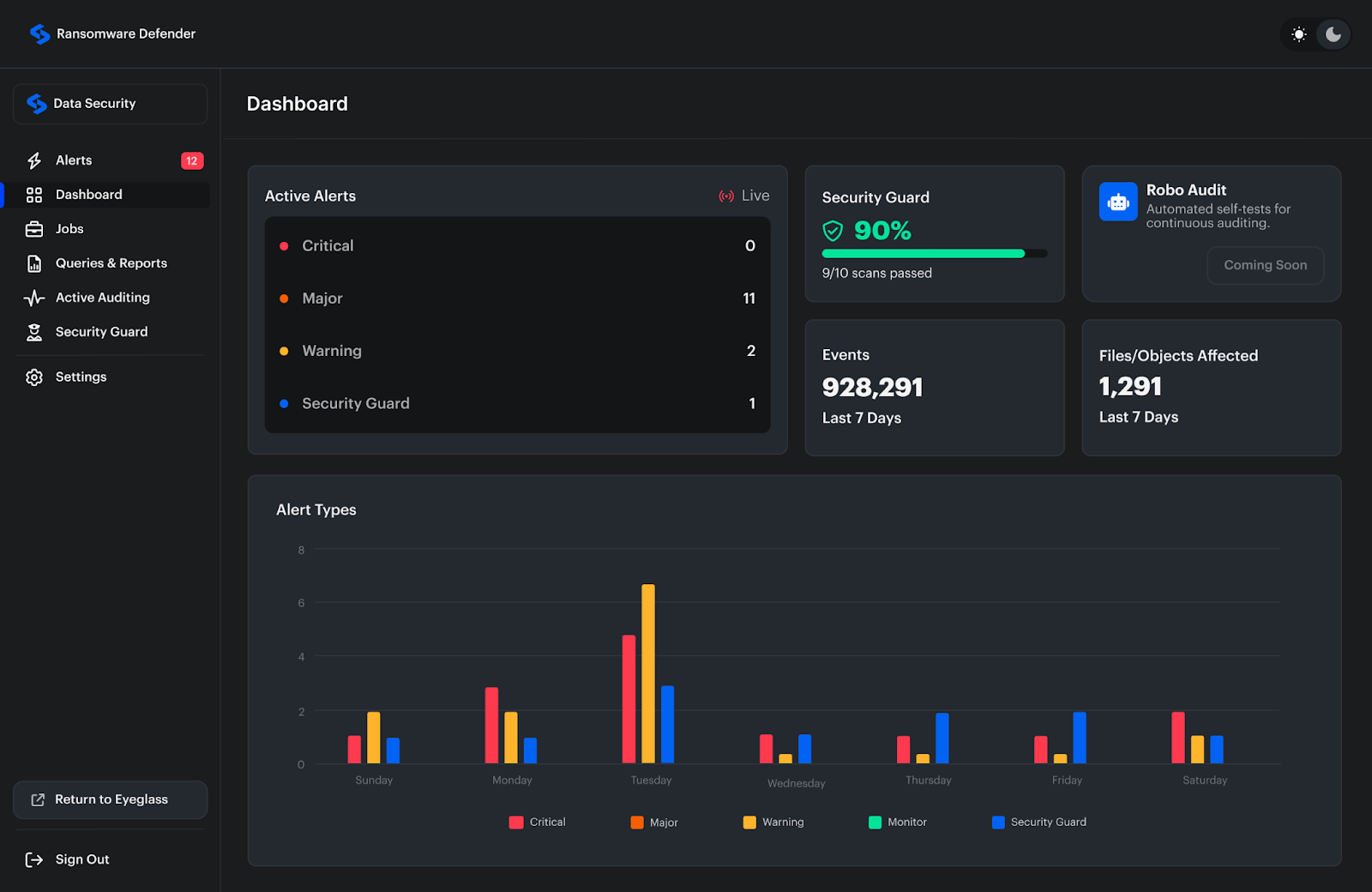 Defender Dashboard