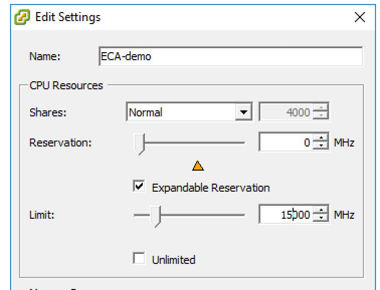 ECA Increase Procedure