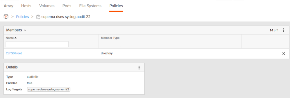FlashArray Directory Assignment