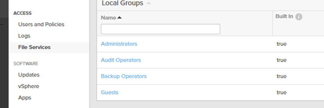 DSES Service Account Privileges