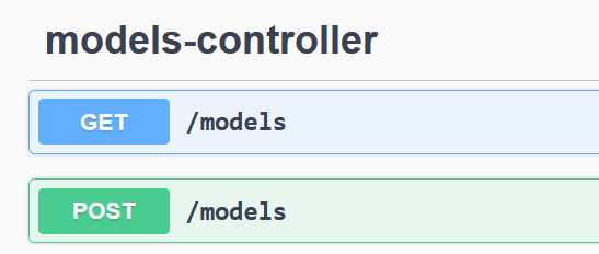 Inventory GET and POST endpoints