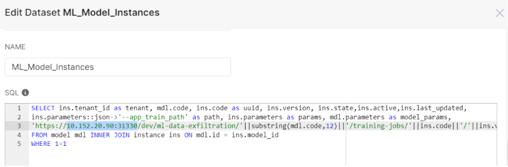Service URL Configuration