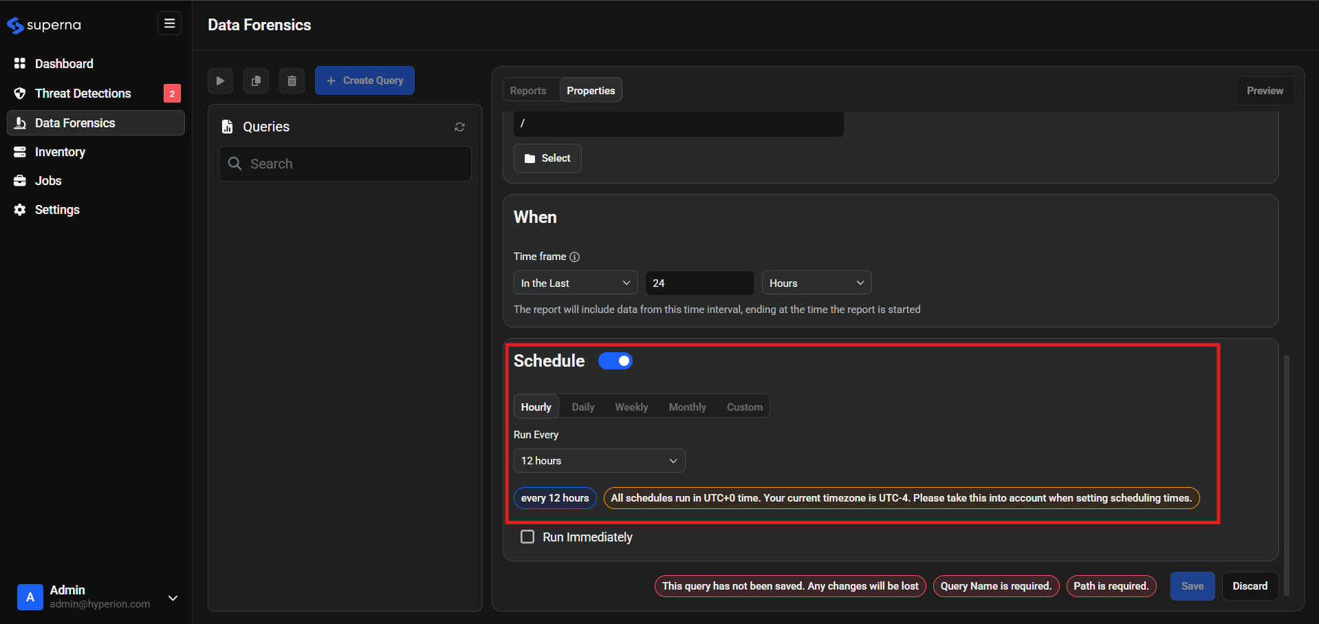 Query Scheduling